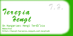 terezia hengl business card